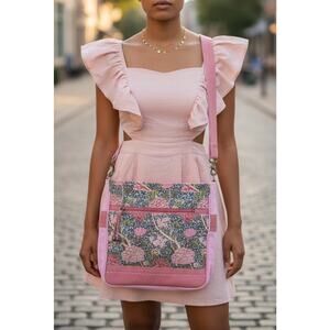 Myra Crossbody Purse Floral Spring Summer Boho Western L Adjustable Bag Bohemian